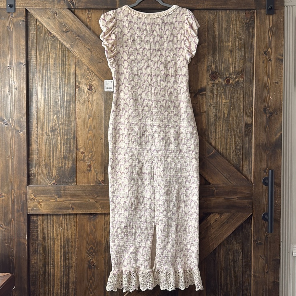 FREE PEOPLE McKenna Velvet Midi Dress - Picture 9 of 12
